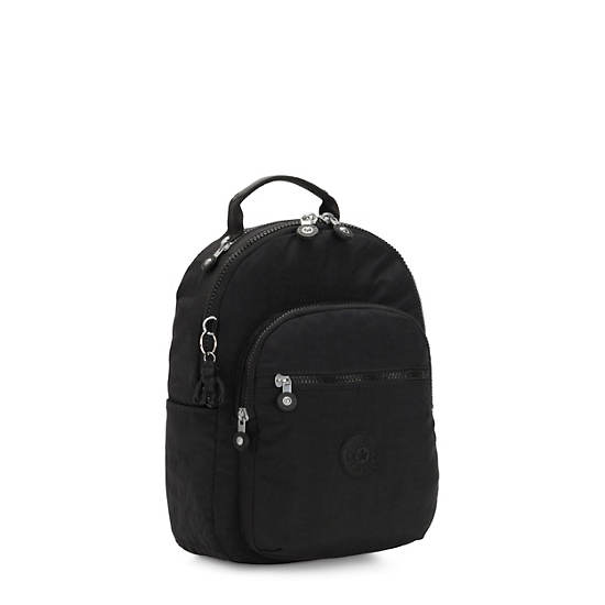 Kipling Seoul Small Classic Tablet Backpacks Black Noir | CA 1608WN